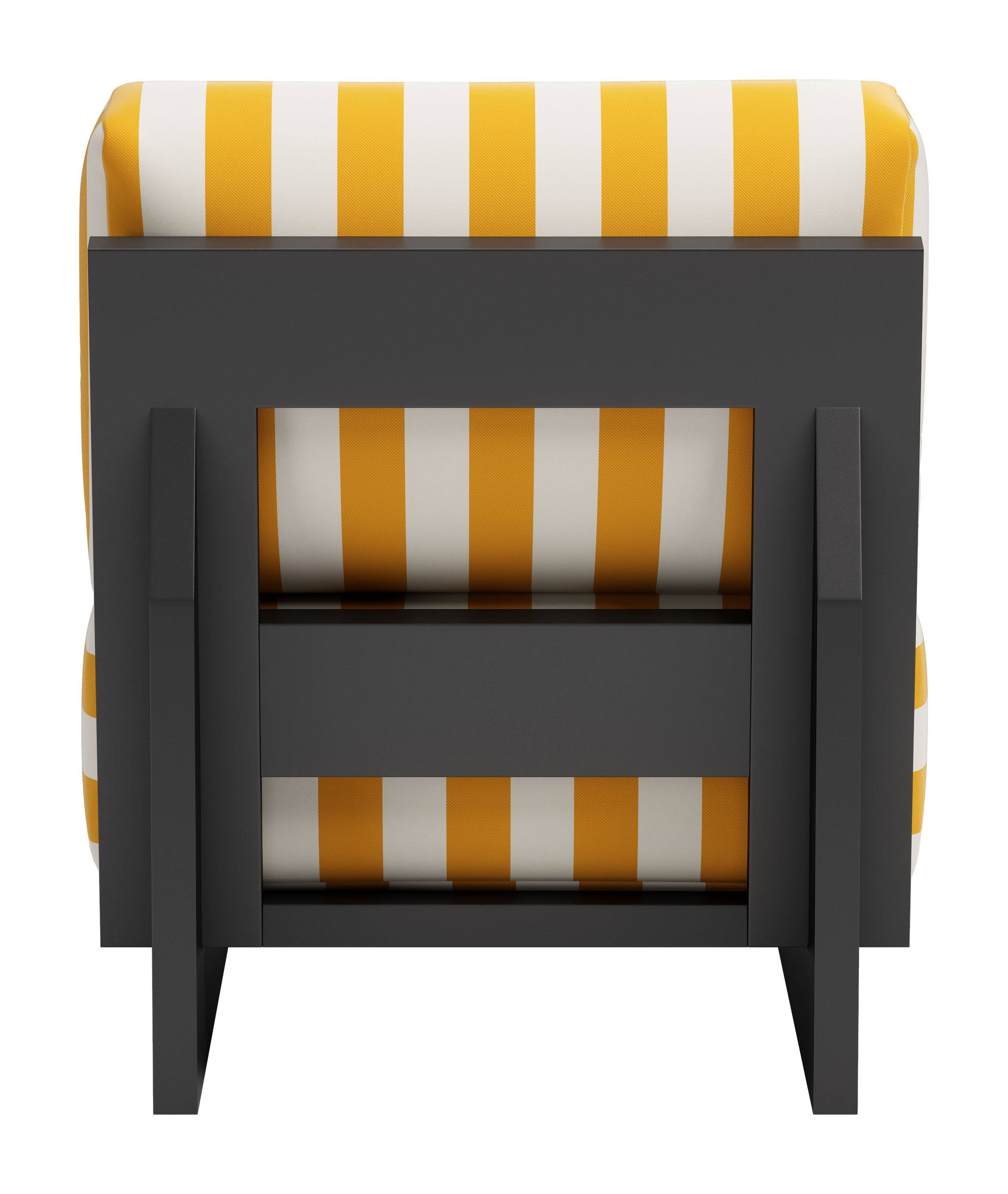 Alt View 2. Hivvago - Shoreline Accent Chair Yellow - Yellow.