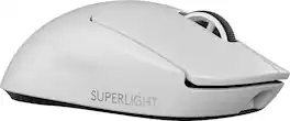 Logitech - PRO X SUPERLIGHT 2 SE LIGHTSPEED Lightweight Wireless Gaming Mouse with Optical HERO 2 Sensor 44,000 DPI for PC - Wireless - White