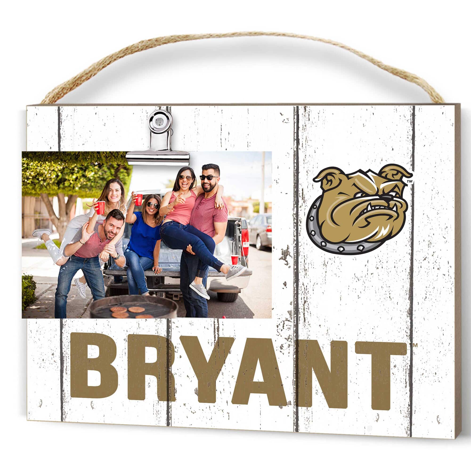 "Jardine - Bryant Bulldogs 8"" x 10"" Weathered Clip It Frame - White" price history on PriceWatchPro