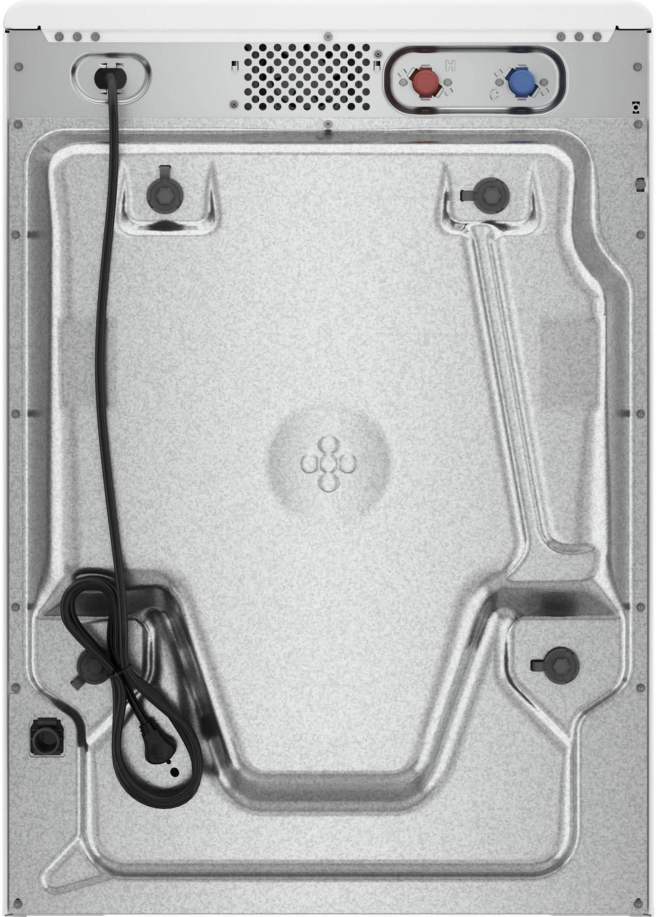 Alt View 2. Whirlpool - 5.0 Cu. Ft. High Efficiency Stackable Smart Front Load Washer with Steam and FreshFlow Vent System - White.