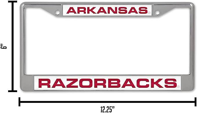 ARKANSAS  
RAZORBACKS  

6"  
12.25"
