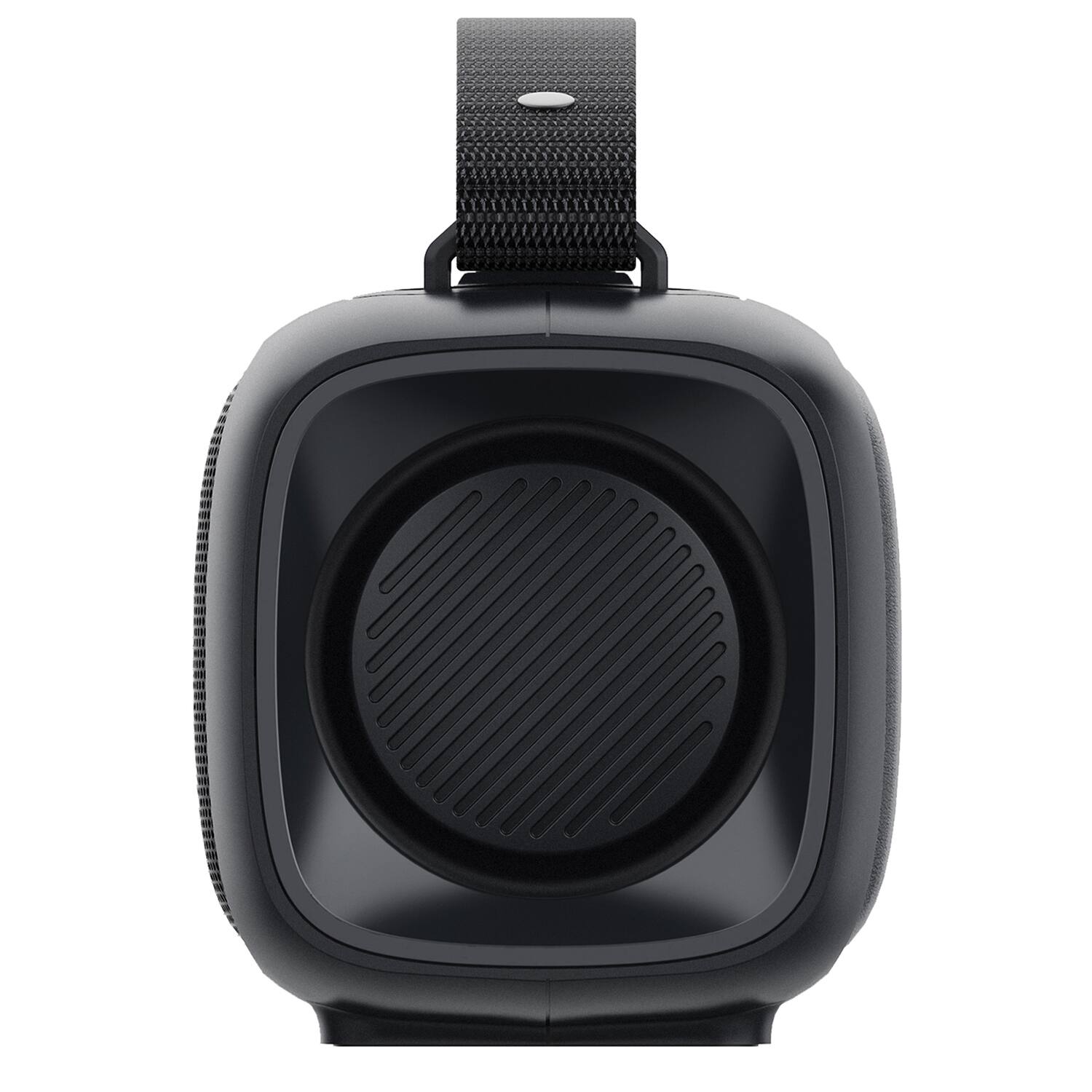 Angle. iQ Sound - Iq Sound Portable Bluetooth 2.0-channel Speaker With Rgb Light Panel And Speakerphone, True Wireless - Black.