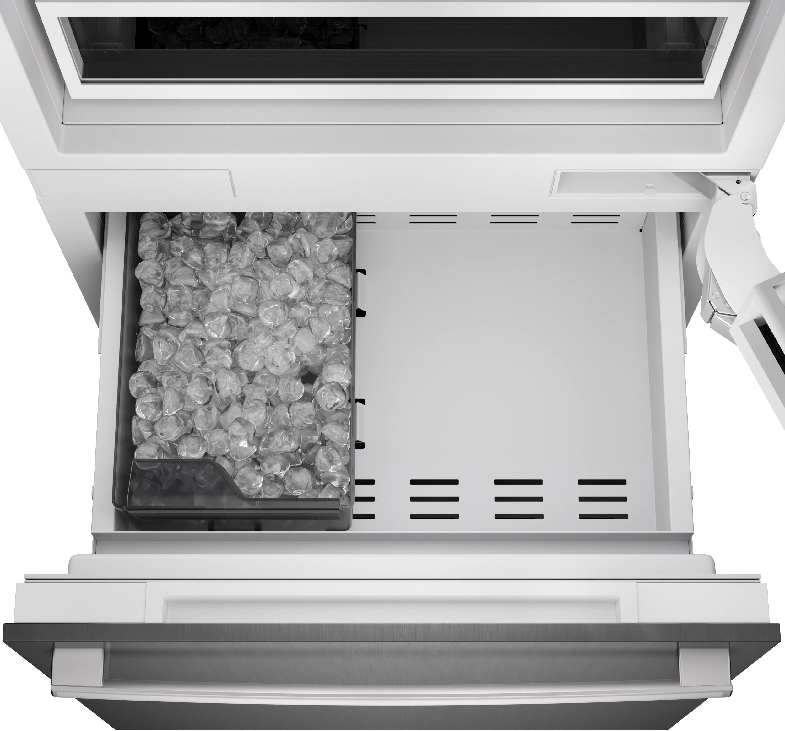 Alt View 13. Bosch - Benchmark Series 16.5 Cu. Ft. Bottom-Freezer Counter-Depth Smart Refrigerator - Stainless Steel.