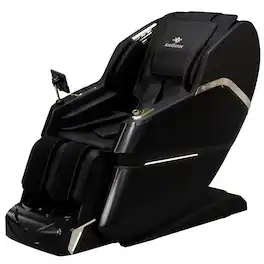 KoziSense - KZ-605 4D Massage Chair,Deep Zero Gravity,Thai Stretch,Auto Extension Legrest,Back and Front Heat,FREE Inside Delivery - Black