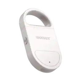 Momax - PinBuzz Rechargeable Anti-Theft Personal Alarm With Find My Locator - White