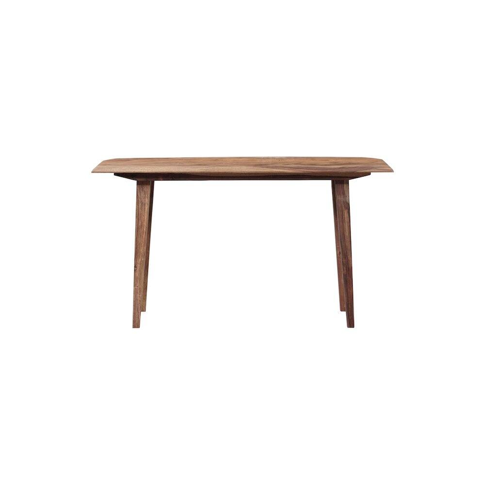 Back. Porter Designs - Fusion Solid Sheesham Wood Console Table - Natural.