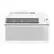 Front. LG - 350 Sq. Ft. 8,000 BTU Window Air Conditioner with Remote - White.