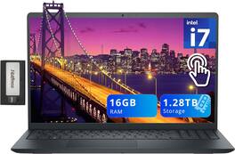 Dell - Inspiron 15 3520 15.6" FHD Touchscreen Laptop,Intel i7-1255U,16GB RAM,1TB SSD,Iris Xe Graphics,Windows 11 - Black