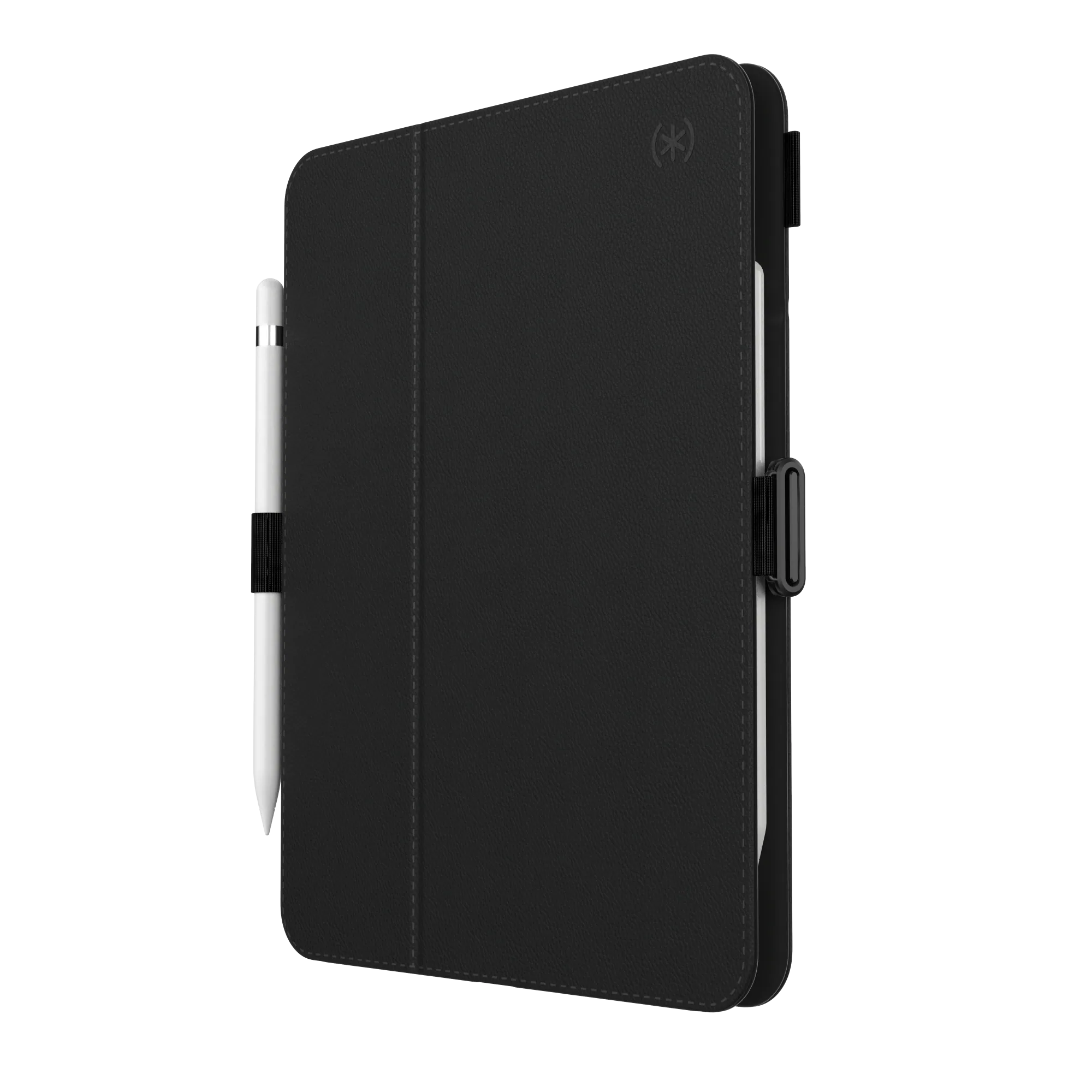 Front. Speck - Balance Folio Pro for Apple iPad 11" (11th /10th Generation) - Black.