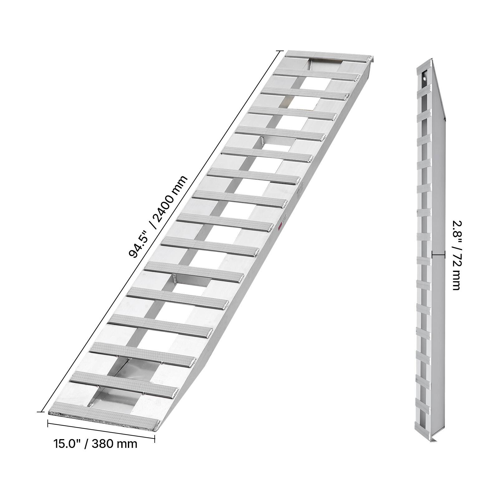 94.5" / 2400 mm  
2.8" / 72 mm  
15.0" / 380 mm