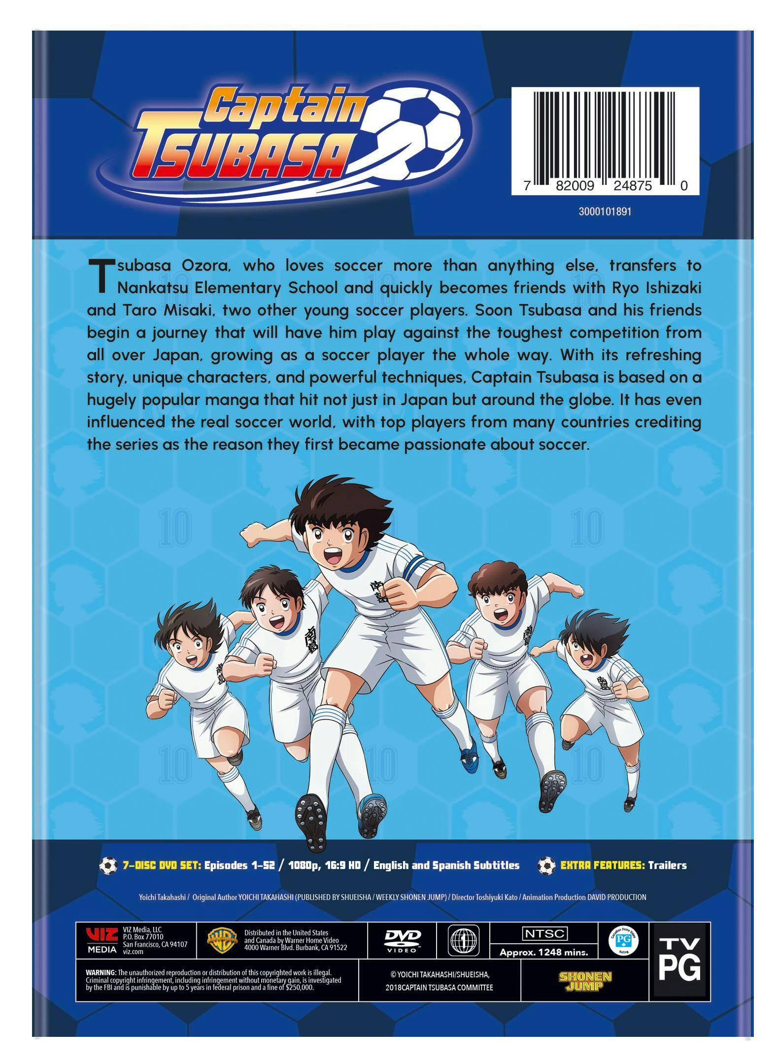 Back. Captain Tsubasa: The Complete Season   - DVD.
