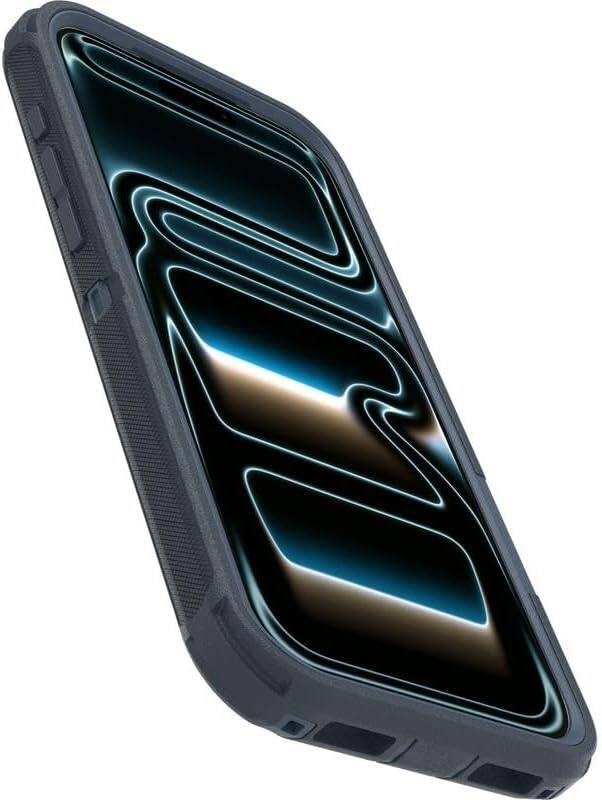 Alt View 1. OtterBox - OtterBox iPhone 17 Pro Max (Only) - Bundle: Defender Series Case & Screen Protector - Rugged - Snaps on MagSafe - Blue Sentiment.