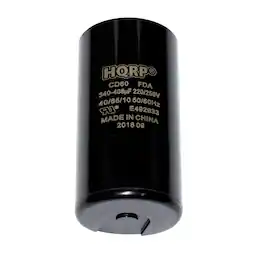 HQRP - Motor Start Capacitor 340-408 uF 220-250 V AC - HVAC Blower Compressor Pump CD60