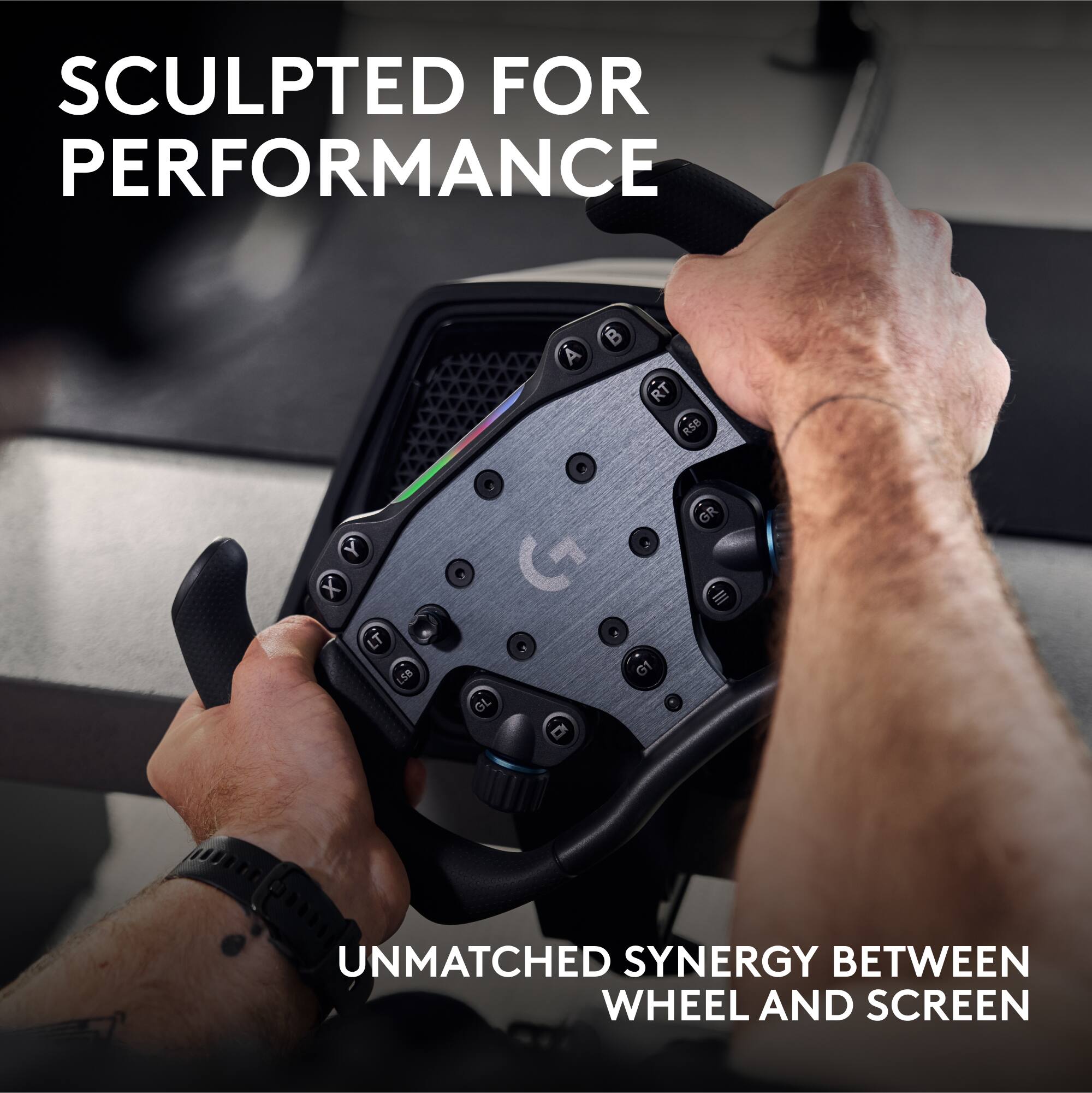SCULPTED FOR PERFORMANCE

UNMATCHED SYNERGY BETWEEN WHEEL AND SCREEN