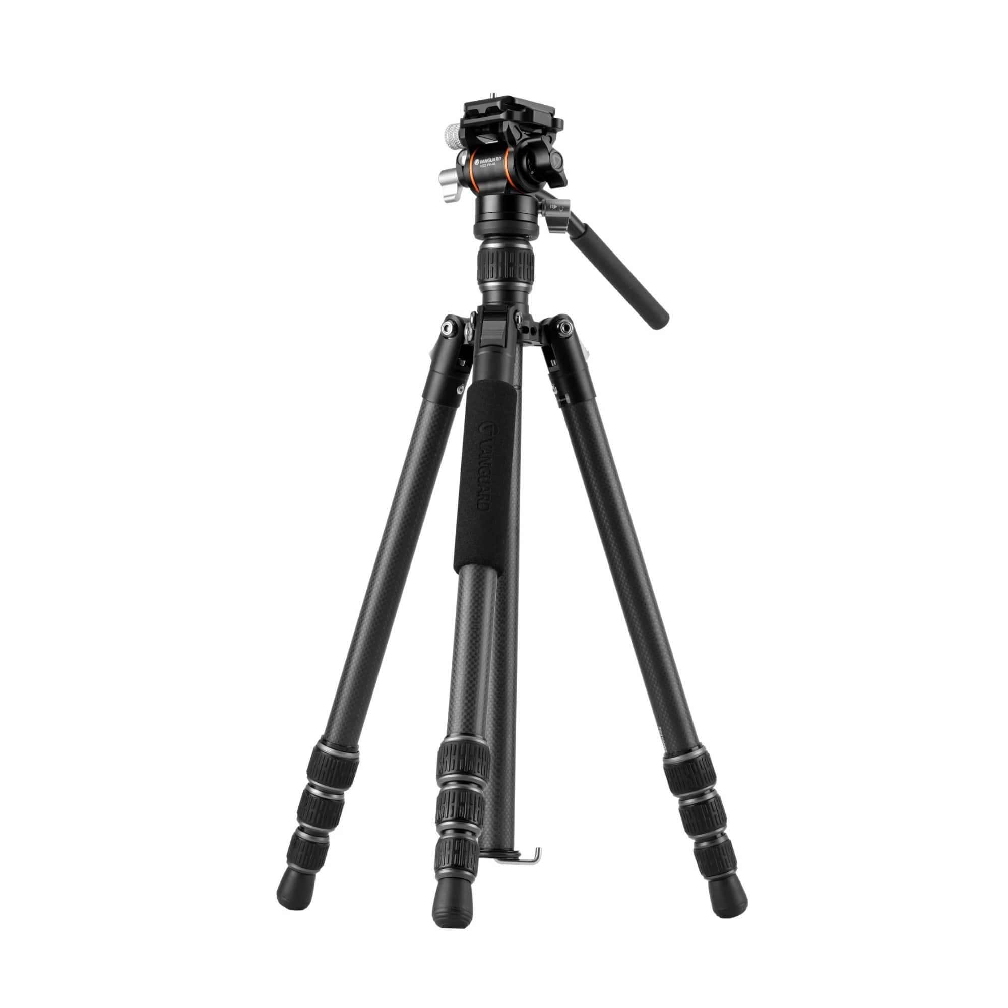 Vanguard - Vesta GO 234CV10 Carbon Fiber Travel Tripod with VEO PV-10 Head (Black)