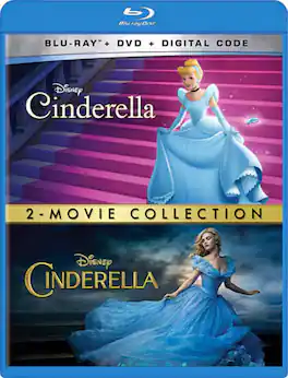 Cinderella (1950) / Cinderella (2015) - BLU-RAY