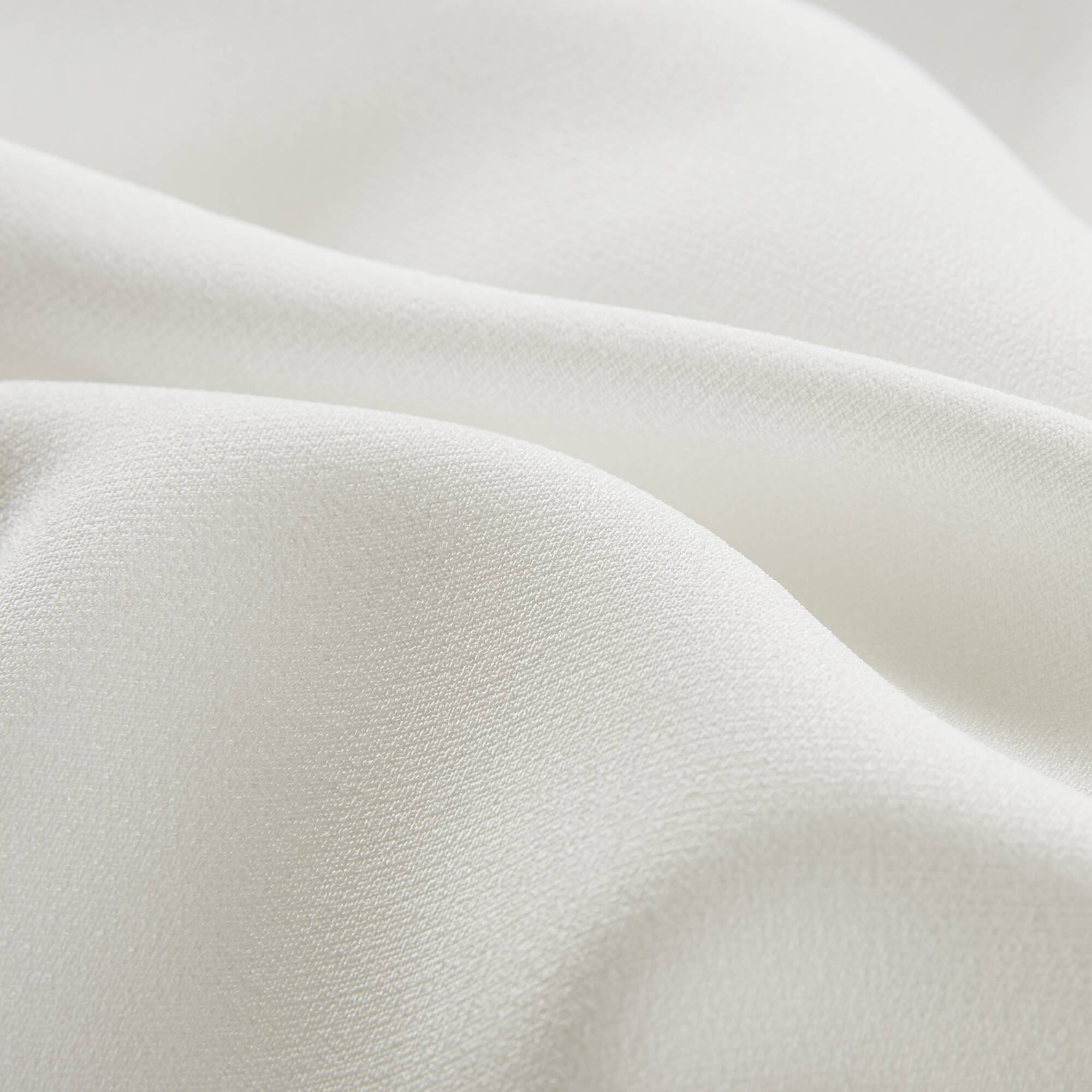 Back. BreeBe - 2 PCS 52x108' Rod Pocket with Back Tab Privacy Curtain Pair White - White.