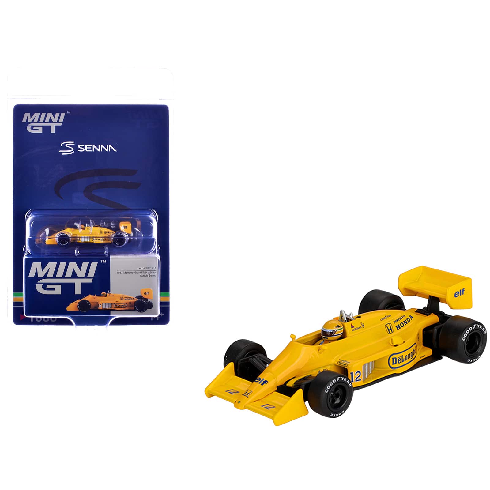 True Scale Miniatures Lotus 99T #12 Ayrton Senna Winner F1 