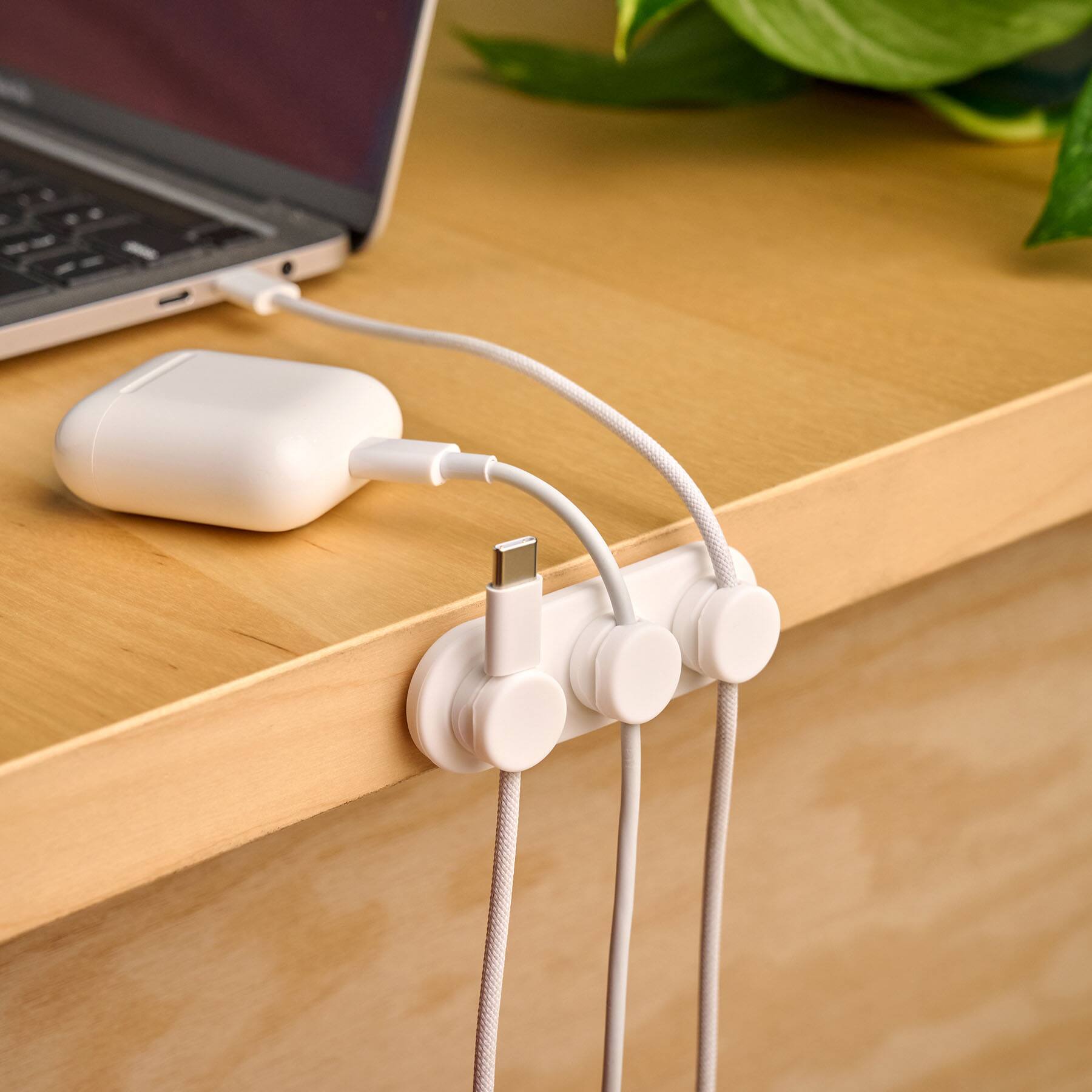 Alt View 5. Wrap-It Storage - Magna Dock White - White.