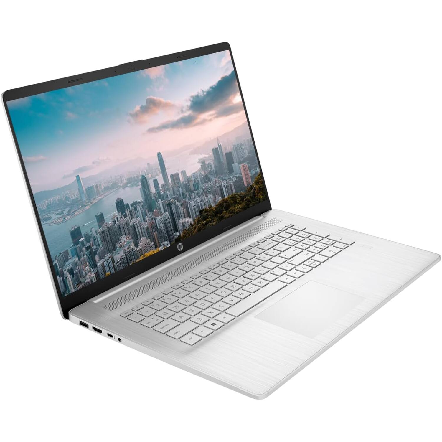 Alt View 5. HP - 17.3'' Touchscreen Laptop - Intel Core i7-1335U - 64GB RAM - 2TB SSD -  FP Reader & Backlit KB - With PCO Laptop Cooler - Silver.
