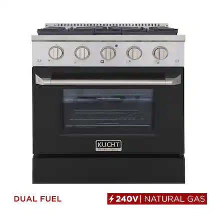 KUCHT Professional
DUAL FUEL
240V | NATURAL GAS