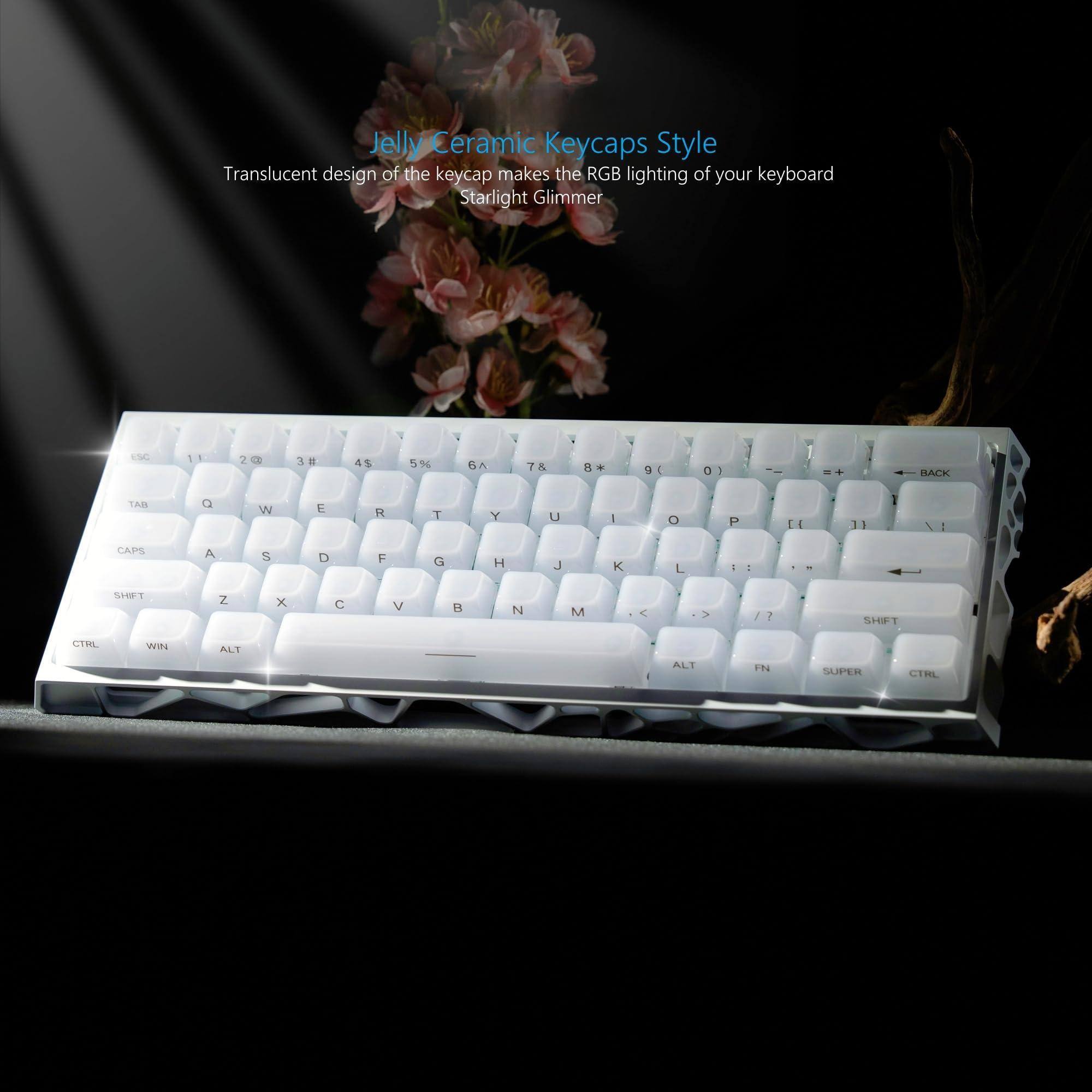 Jelly Ceramic Keycaps Style

Translucent design of the keycap makes the RGB lighting of your keyboard Starlight Glimmer
