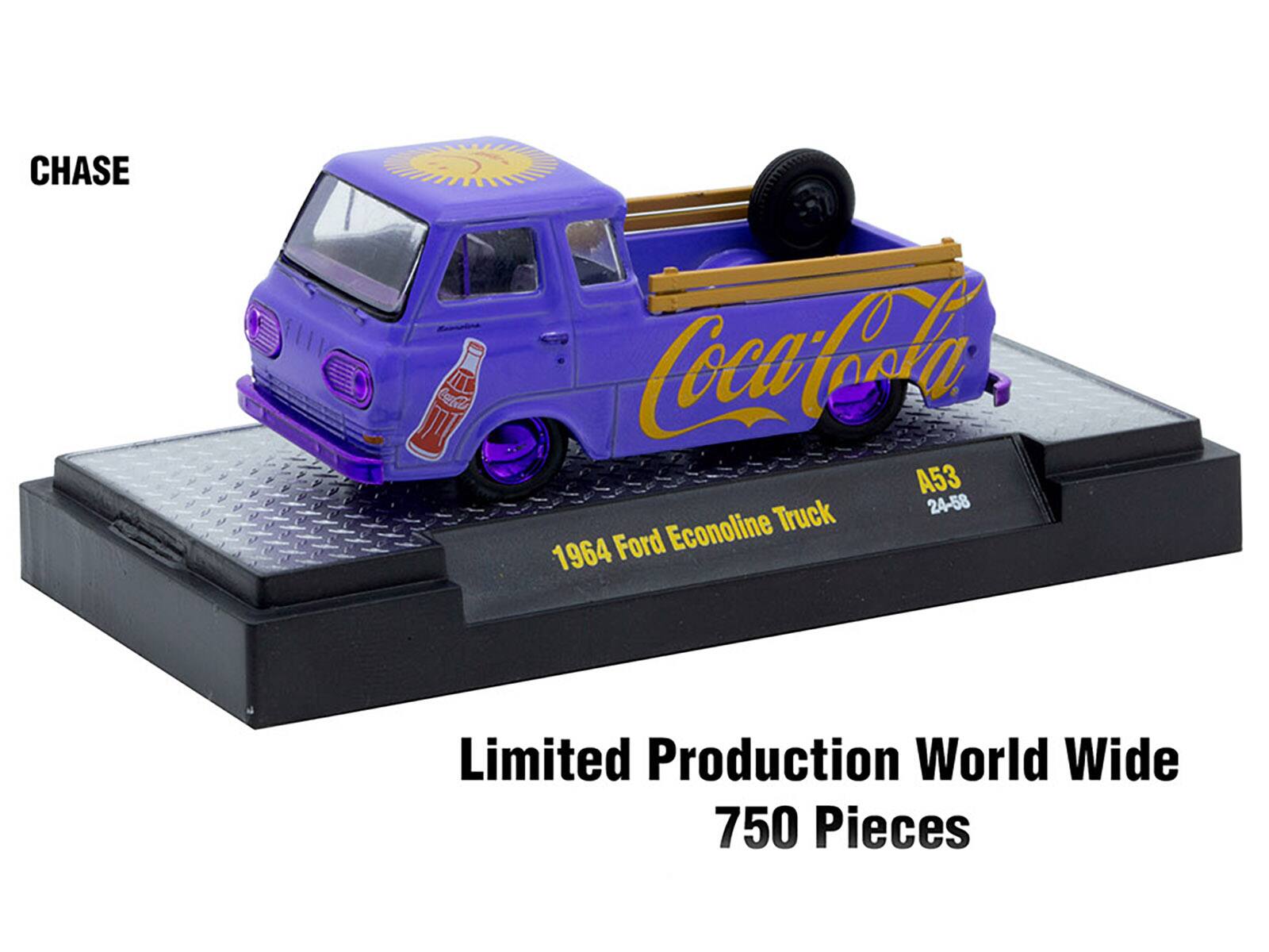 CHASE  
Coca-Cola  
A53  
24-58  
1964 Ford Econoline Truck  
Limited Production World Wide  
750 Pieces