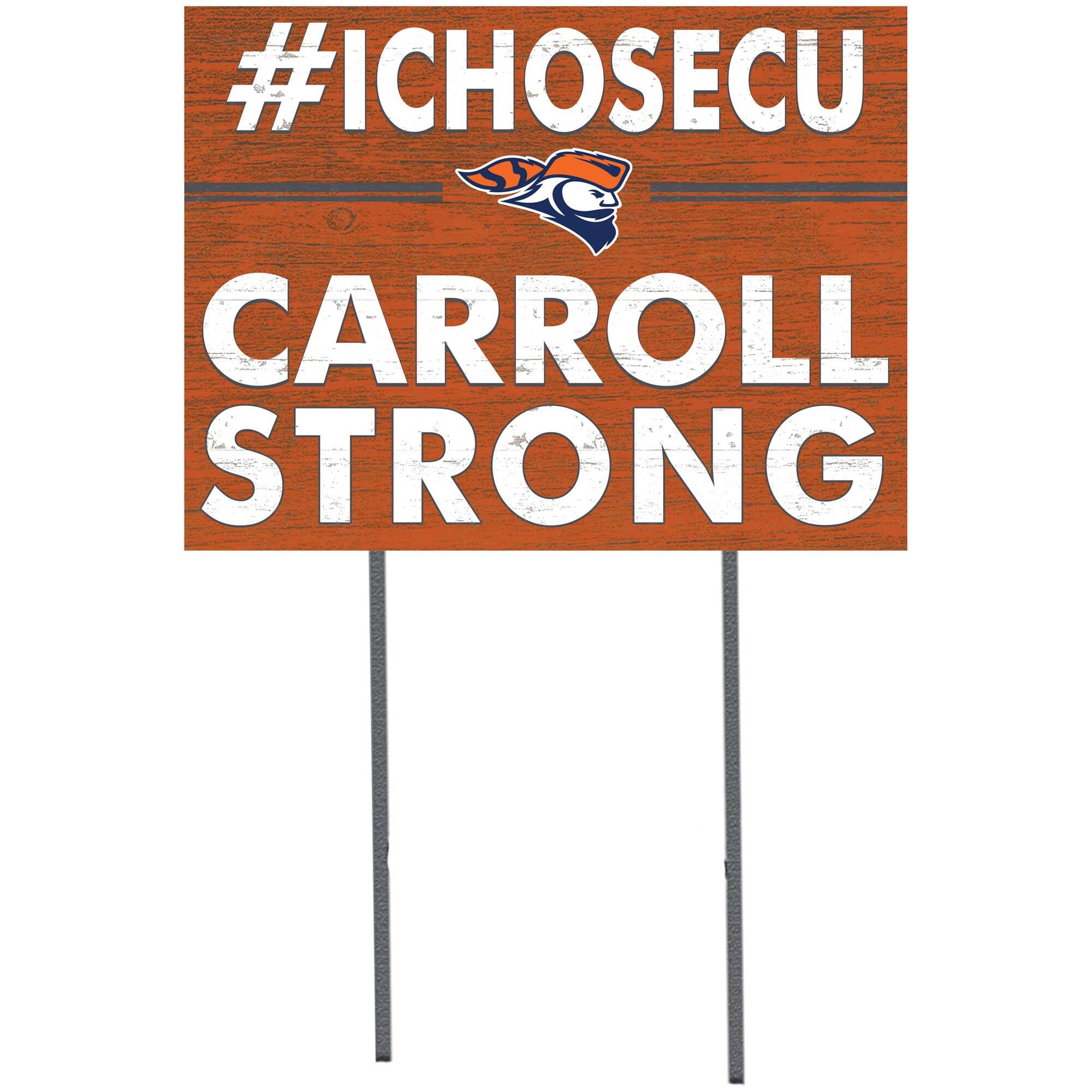 Carroll University Pioneers 18" x 24" Yard Sign
