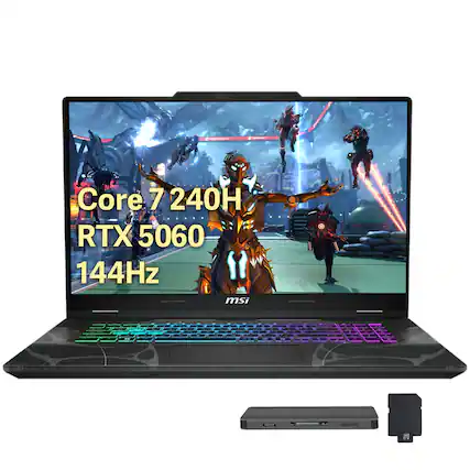 Core 7 240H
RTX 5060
144Hz
msi
