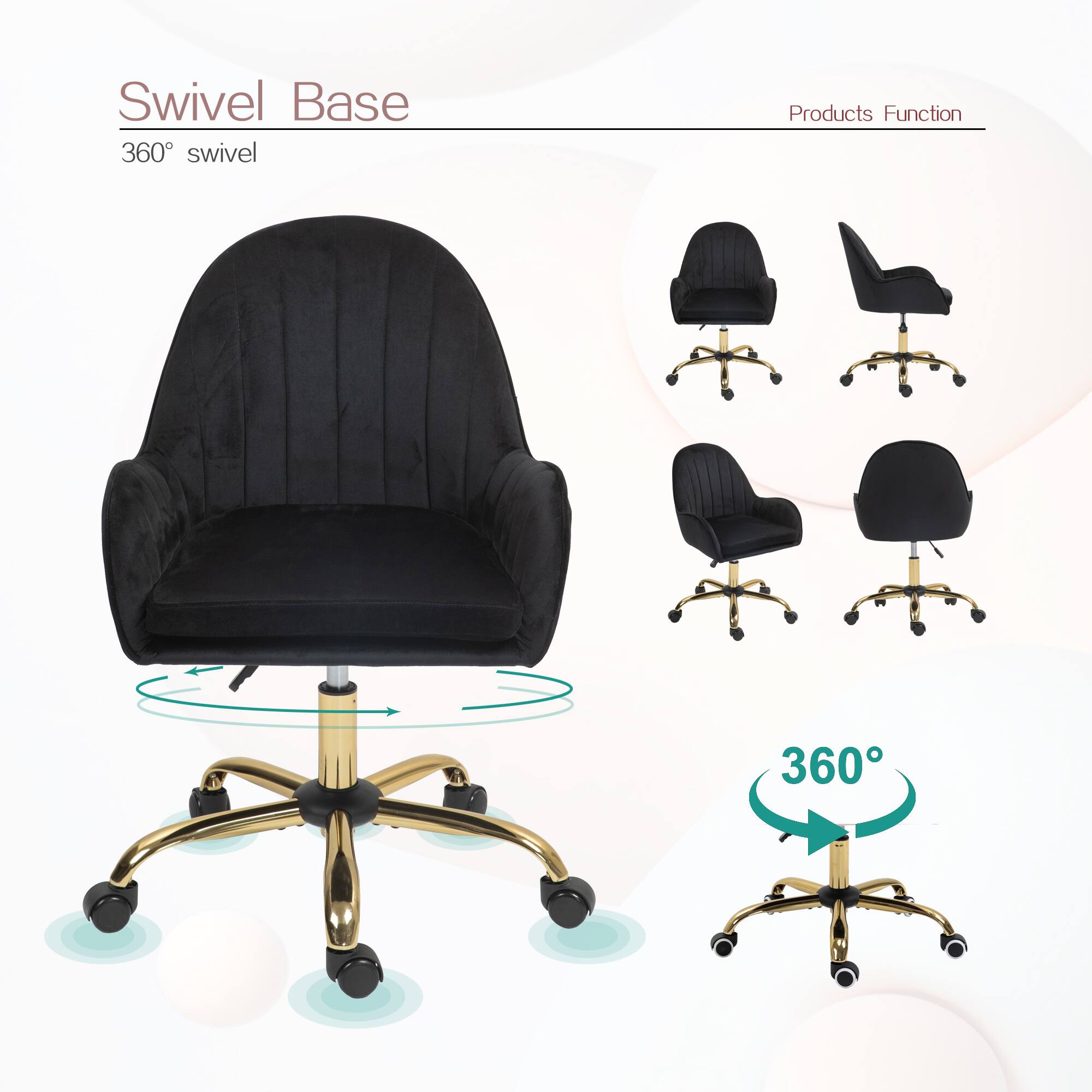 Swivel Base 360° swivel

Products Function