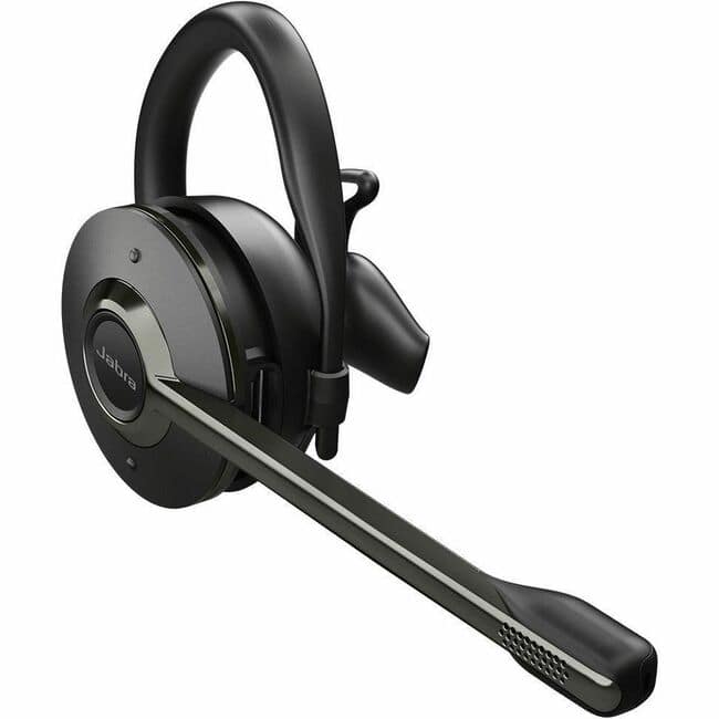 Jabra - Engage 75 SE Earset - Mono - Wireless - Bluetooth/DECT - 328.1 ft - 40 Hz to 16 kHz - Earbud, Behind-the-ear - Black