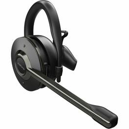 Jabra - Engage 75 SE Earset - Mono - Wireless - Bluetooth/DECT - 328.1 ft - 40 Hz to 16 kHz - Earbud, Behind-the-ear - Black