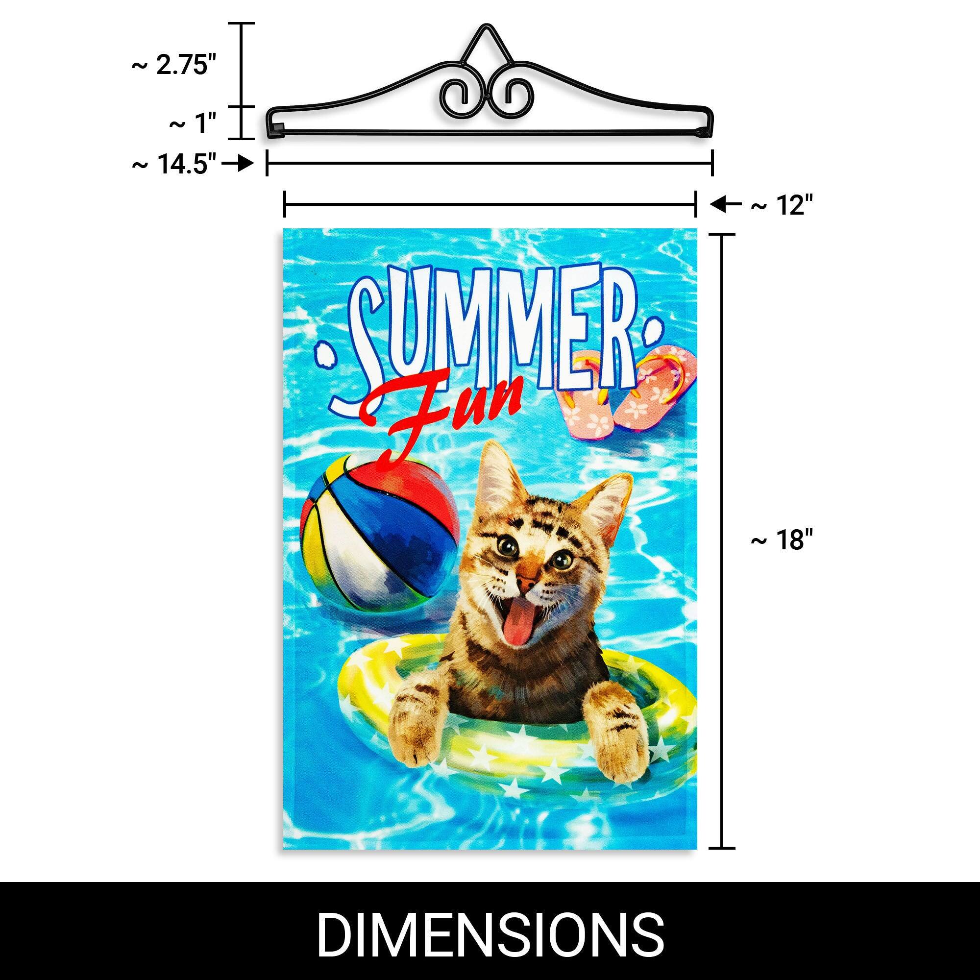 ~2.75"  
~1"  
~14.5"  
~12"  
~18"  

SUMMER Fun  

DIMENSIONS