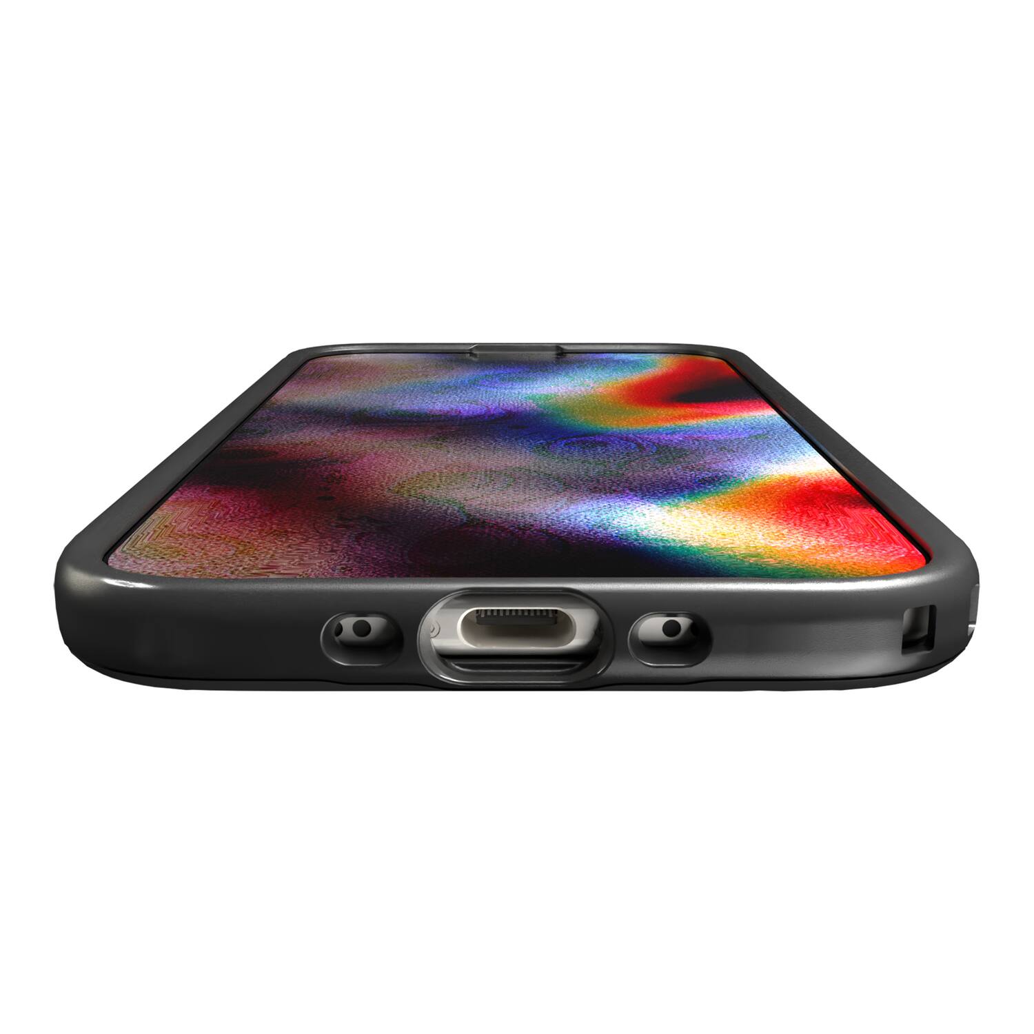 Back. Cellhelmet - Fortitude Series MagSafe-Compatible Case for iPhone 17 Air - Black.
