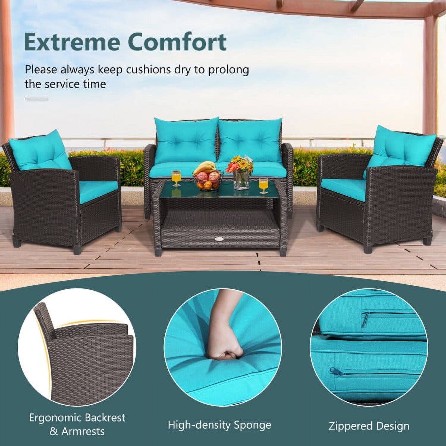 Extreme Comfort  
Please always keep cushions dry to prolong the service time  

Ergonomic Backrest & Armrests  
High-density Sponge  
Zippered Design
