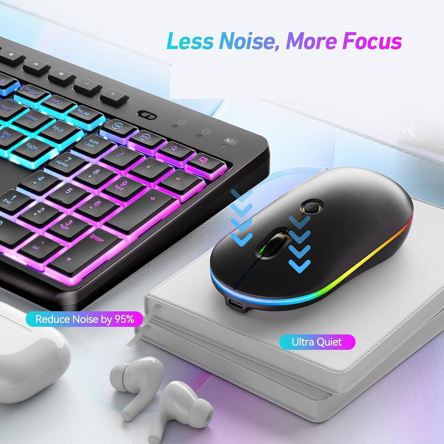 Less Noise, More Focus

Reduce Noise by 95%

Ultra Quiet