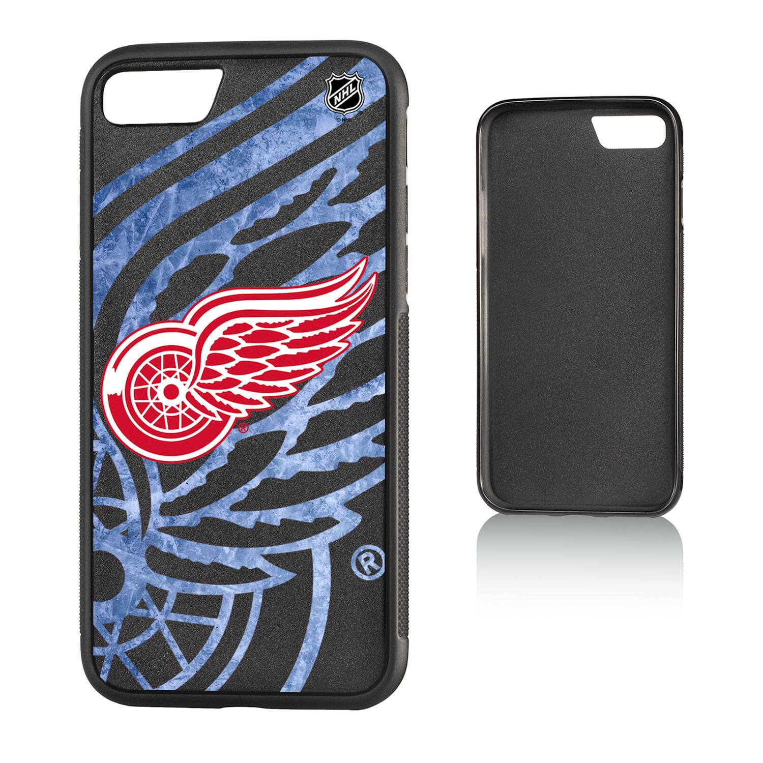 Alt View 2. Keyscaper - Detroit Red Wings iPhone Tilt Bump Ice Case - 16 Pro - Multicolor.