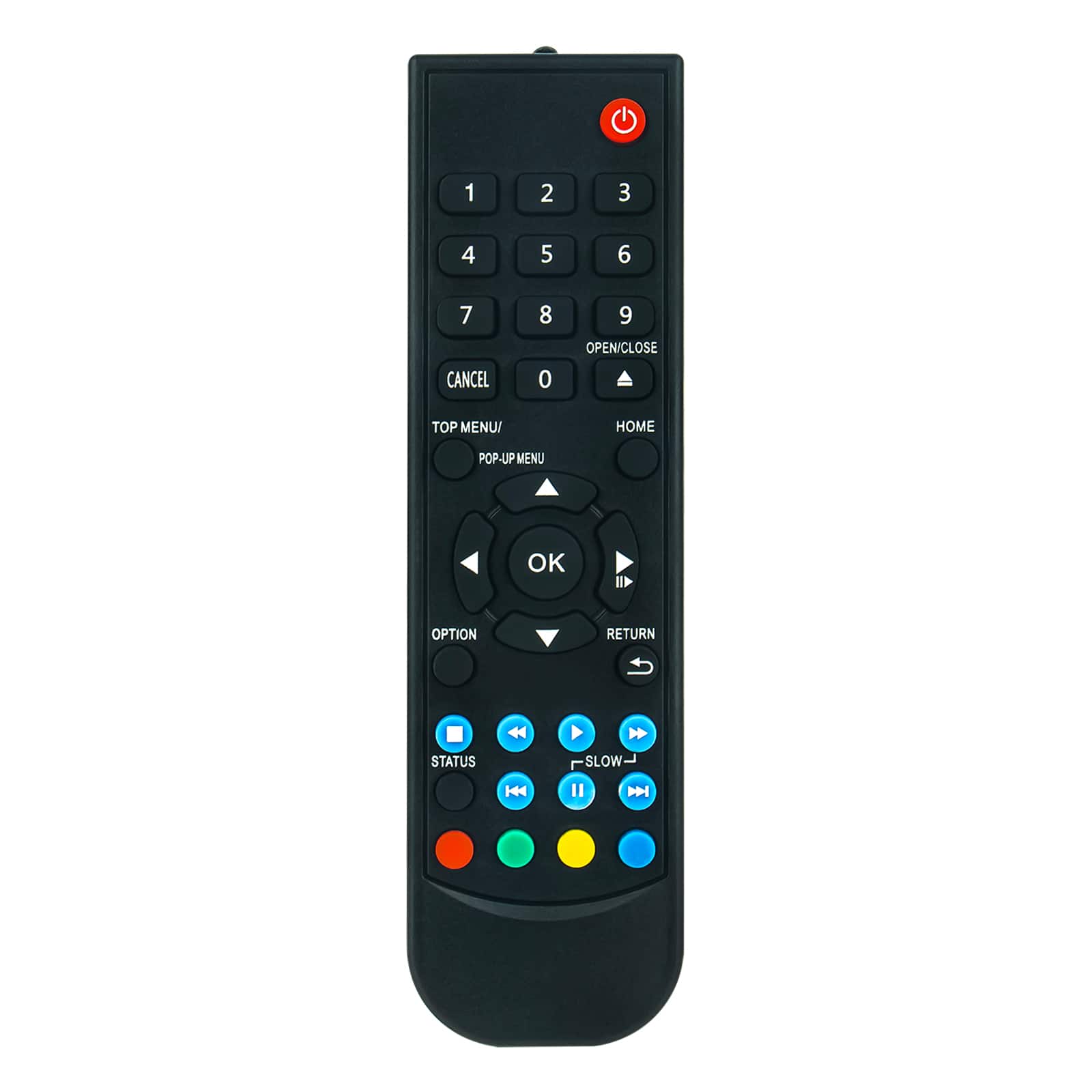 ZdalaMit - Replacement Remote N2QAYA000205 fit for Panasonic Blu-ray Disc Player DP-UB820 DP-UB824 DP-UB450 DP-UB159 DP-UB150 - Black