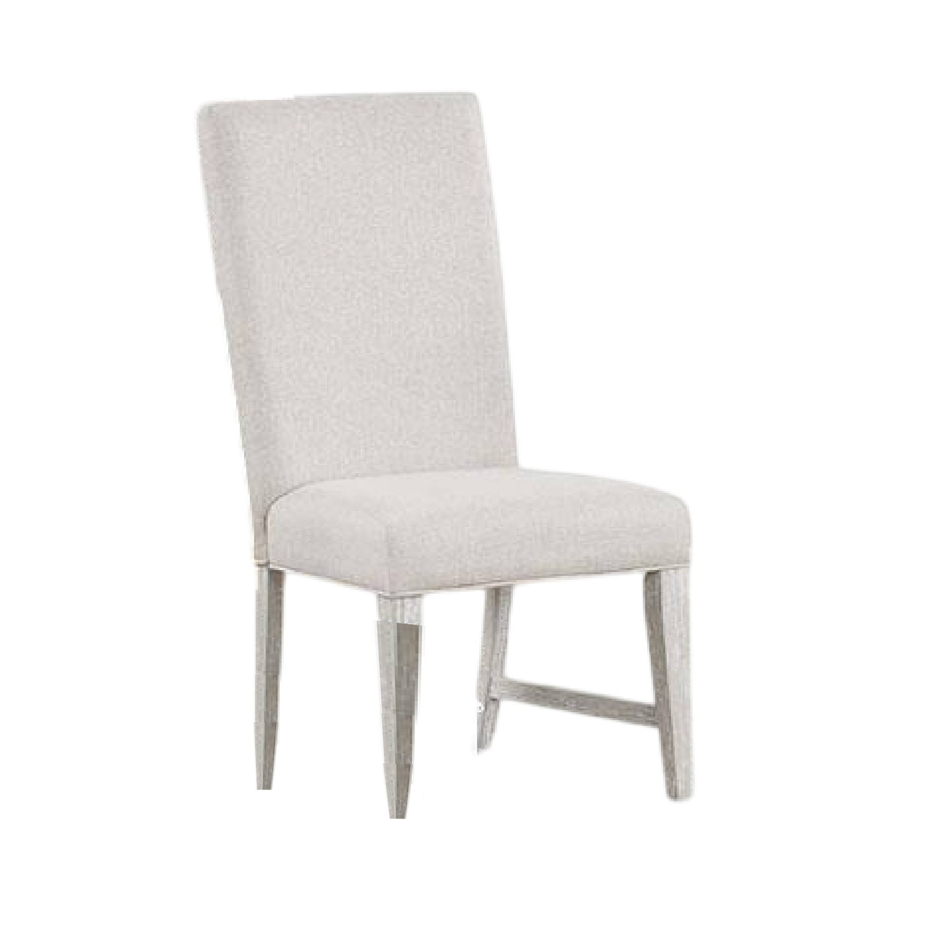 Alt View 1. Manhattan Lane - Diaz Dining Side Chair Set of 2, Tapered Legs, Light Gray Poplar Wood - Light Gray.