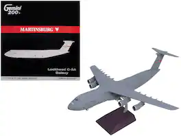 Lockheed C-5A Galaxy Transport Aircraft "West Virginia Air National Guard" US Air Force 1/200 Model by GeminiJets