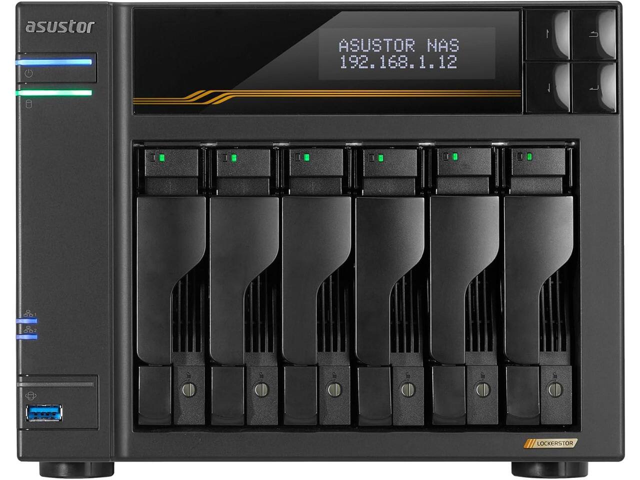 asustor  
ASUSTOR NAS 192.168.1.12  
LOCKERSTOR