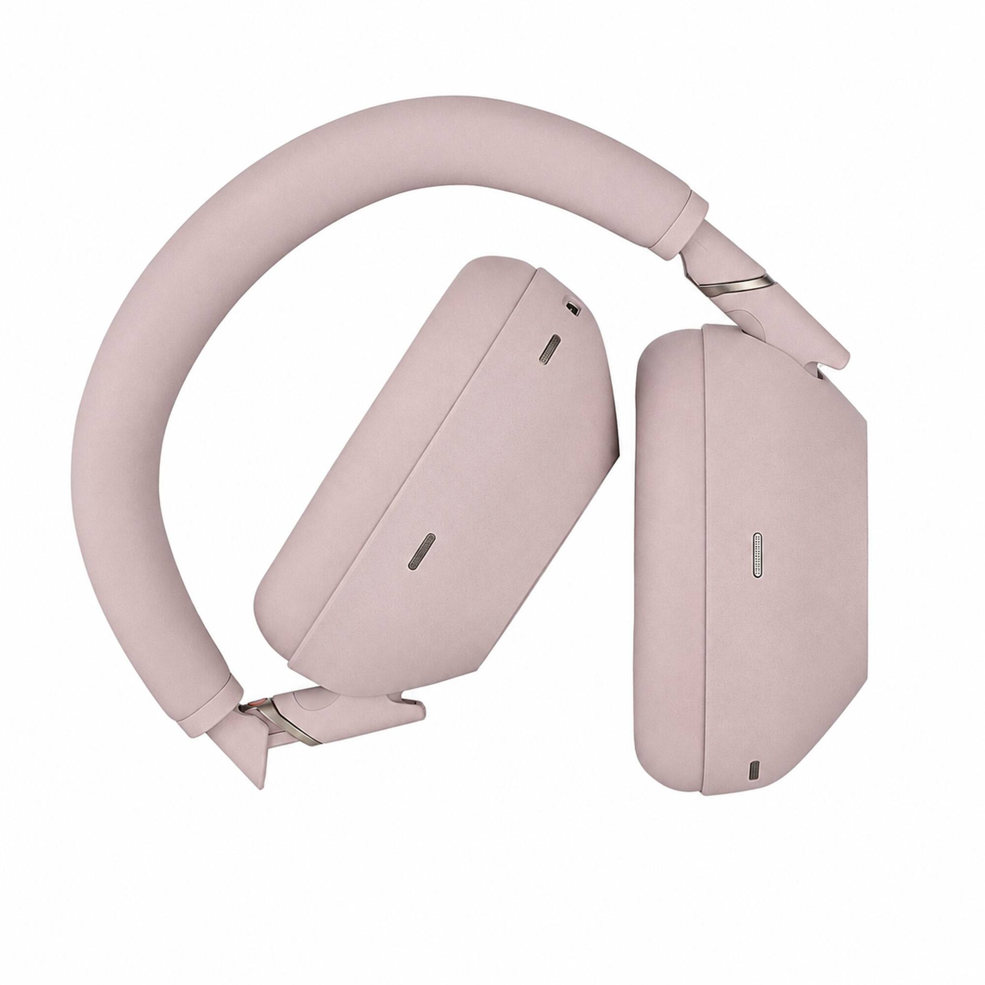 Alt View 6. Sony - Sony WH-1000XM6 Wireless Noise Canceling Overhead Headphones (Pink) - Bundle.