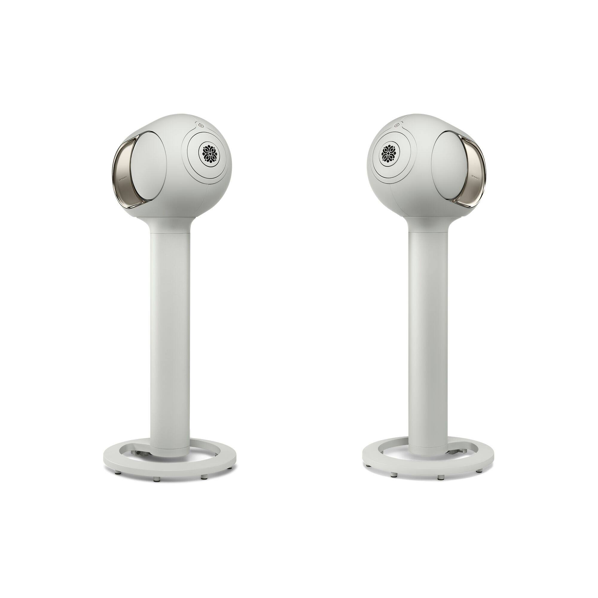 Back. Devialet - Tree Tower Stand for Phantom Ultimate 108 dB - Light Pearl.