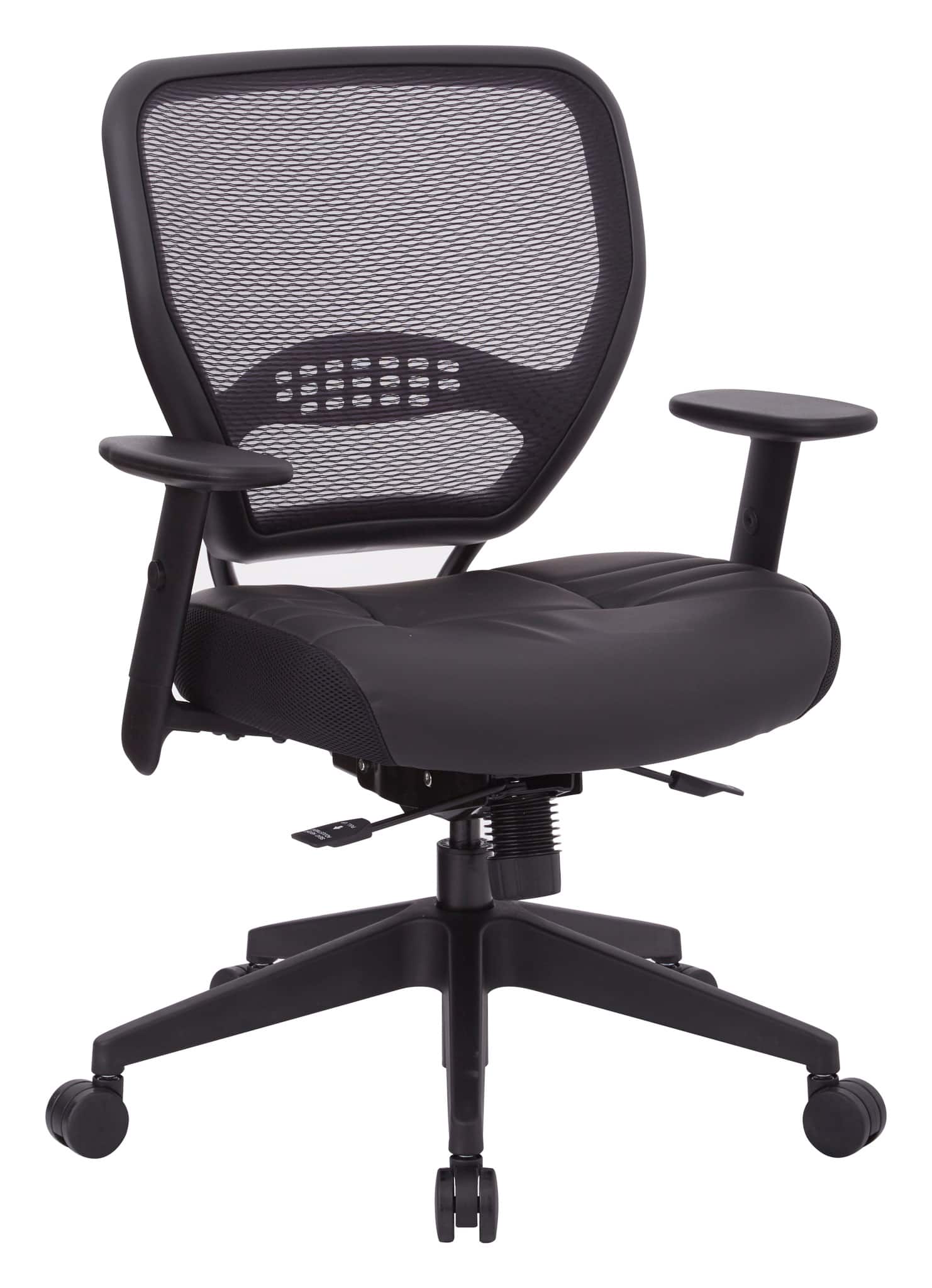 Office Star Products - Air Grid® Back Managers Chair - Black