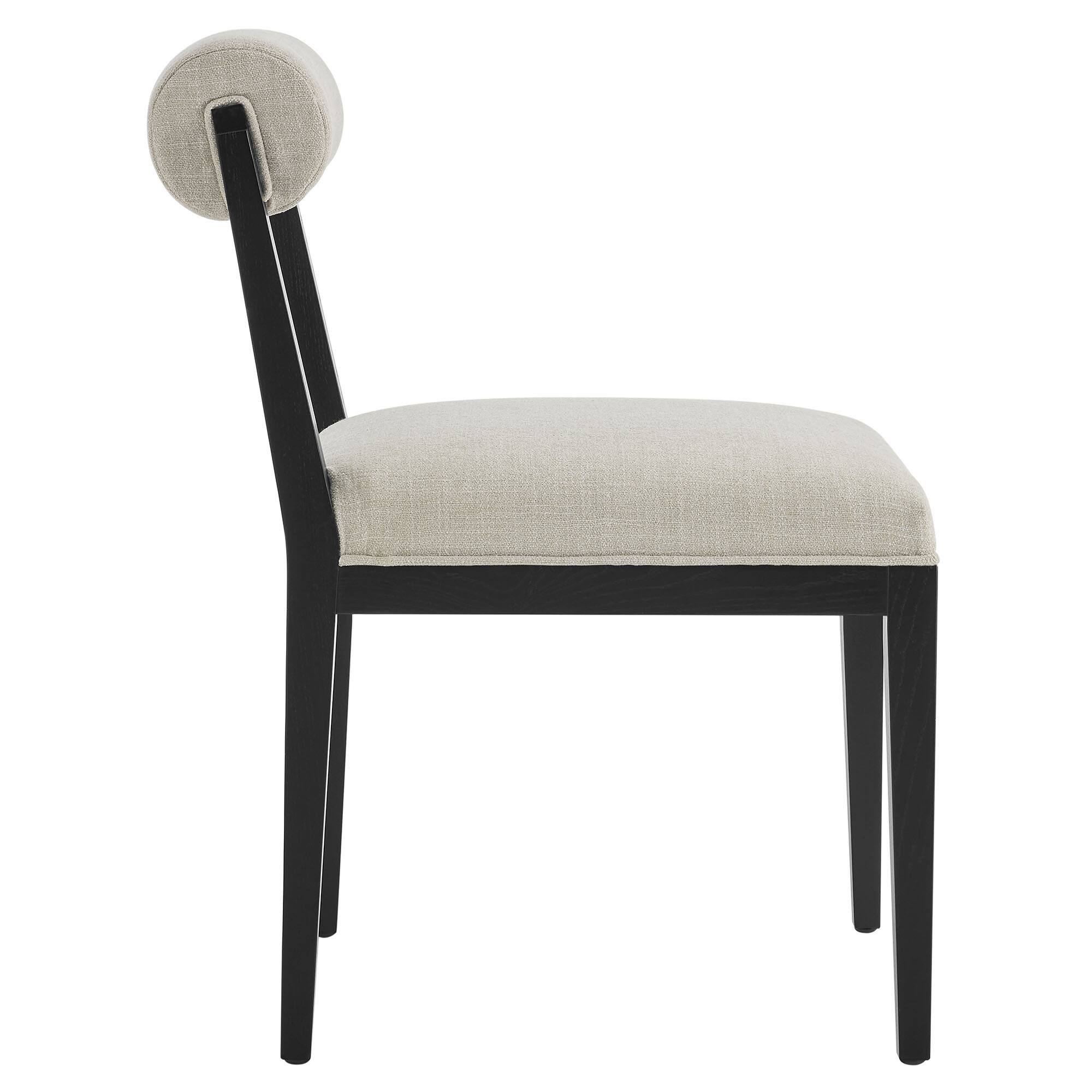 Back. Modway - Kai Fabric Dining Chair by Modway - Black.
