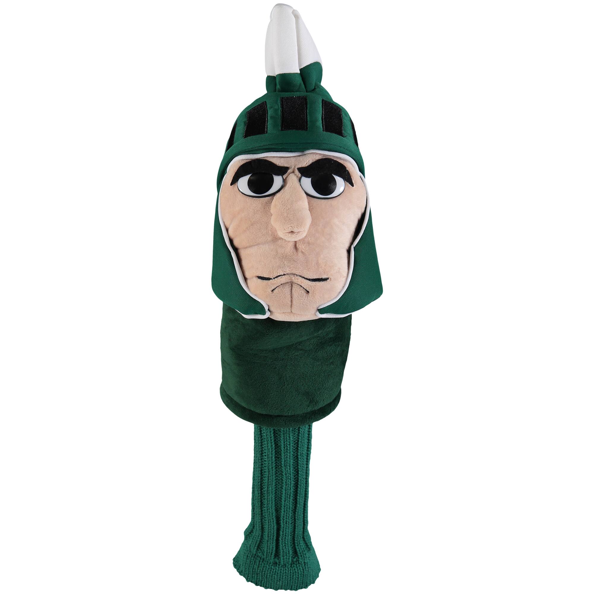 Front. Team Golf - Michigan State Spartans Mascot Golf Club Head Cover - Multicolor.