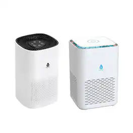 Pursonic - True HEPA Air Purifier Duo – 4-Stage Large Room Purifier + Compact 3-Stage Purifier Set