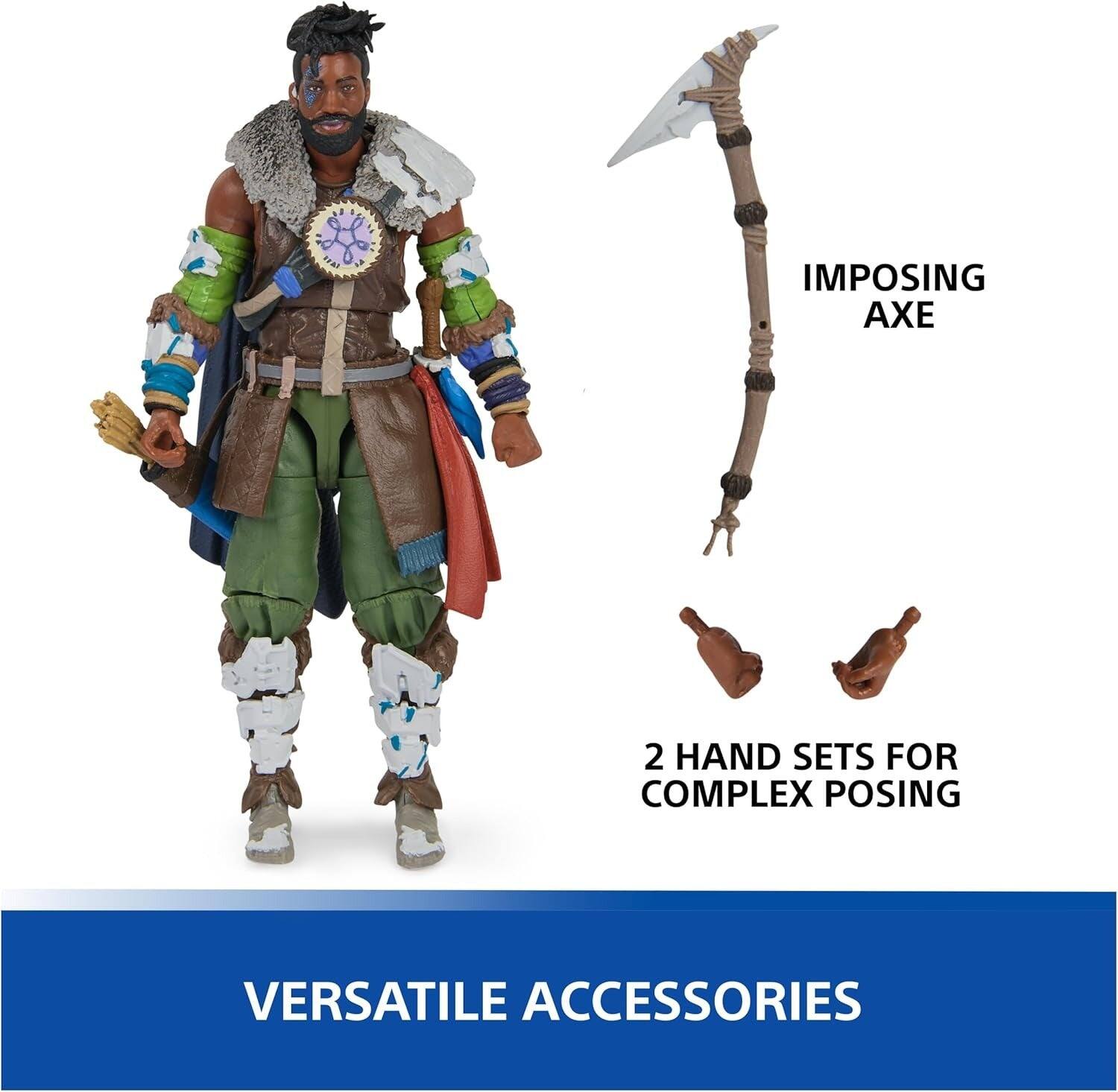 IMPOSING AXE  
2 HAND SETS FOR COMPLEX POSING  
VERSATILE ACCESSORIES