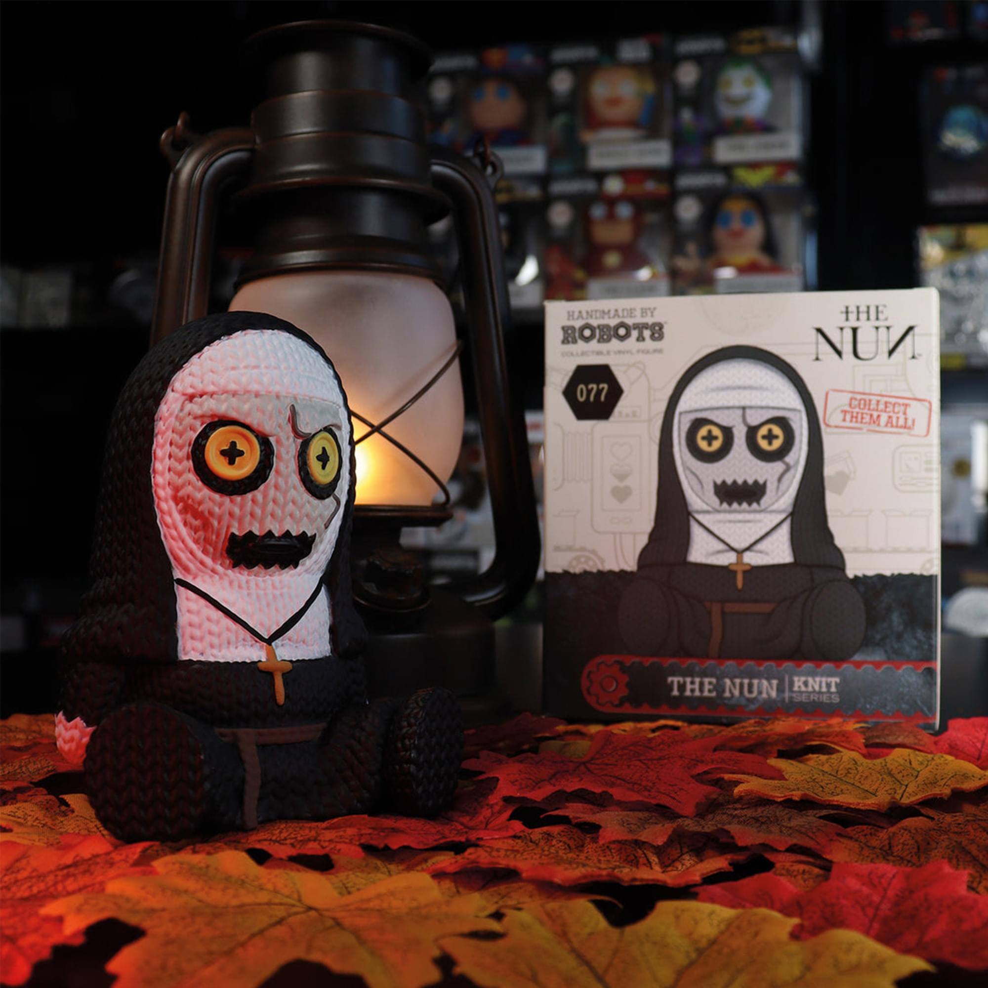 HANDMADE BY ROBOTS 077 + THE NUN COLLECT THEM ALL! + THE NUN KNIT SERIES
