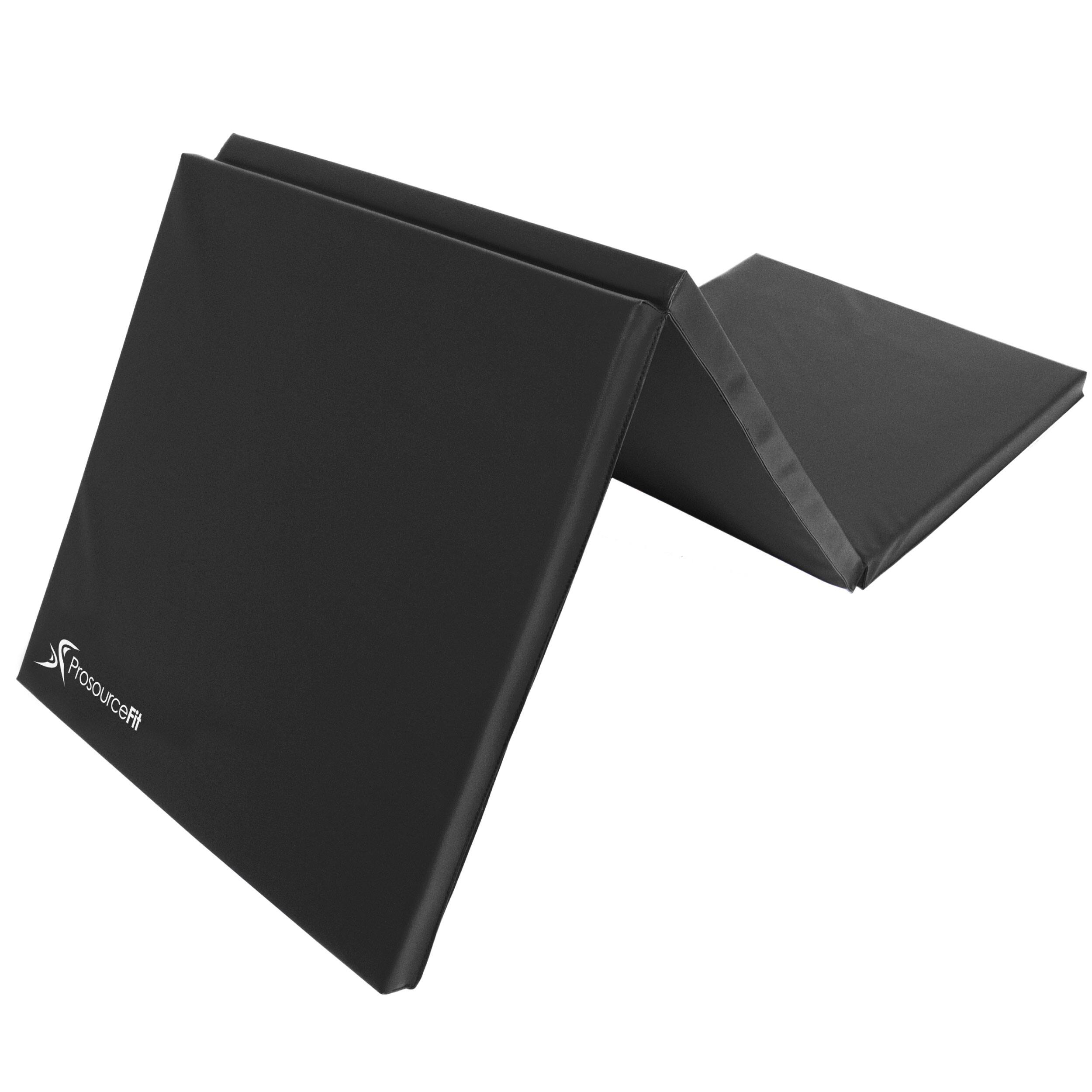 ProsourceFit - Tri-Fold Folding Exercise Mat, 6 ft x 2 ft - Black price history on PriceWatchPro